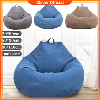 ghế lười hạt xốp Vỏ Ghế Lười Hình Hạt Đậu Thiết Kế Đơn Giản Phong Cách Cổ Điển Cho Người(Không bao gồm nhồi)