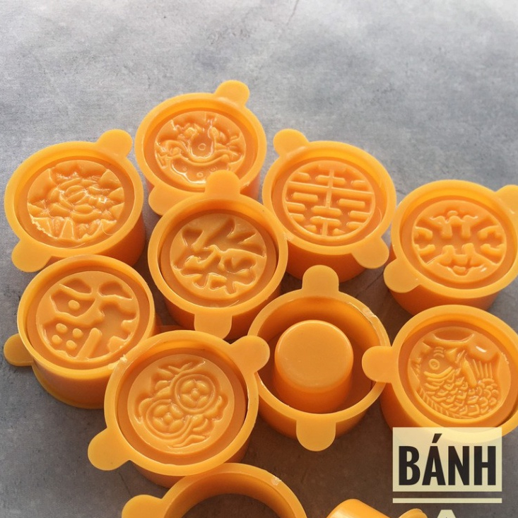 Set 10 Khuôn bánh in/ bánh đậu xanh/bánh phục linh nhỏ đủ hình | Shopee ...