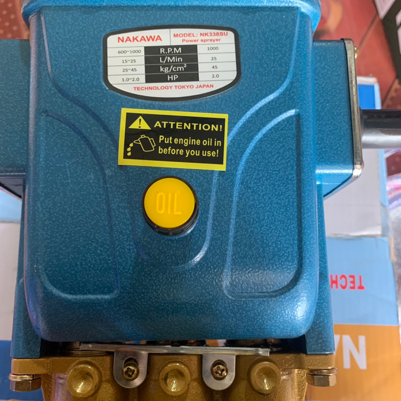 XẢ KHO ĐẦU XỊT TY SỨ NAKAWA 1HP CAO CẤP