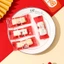 Túi đựng bánh kẹo hàn miệng nhiều kích thước hoạ tiết Giáng Sinh - BAKERY KING