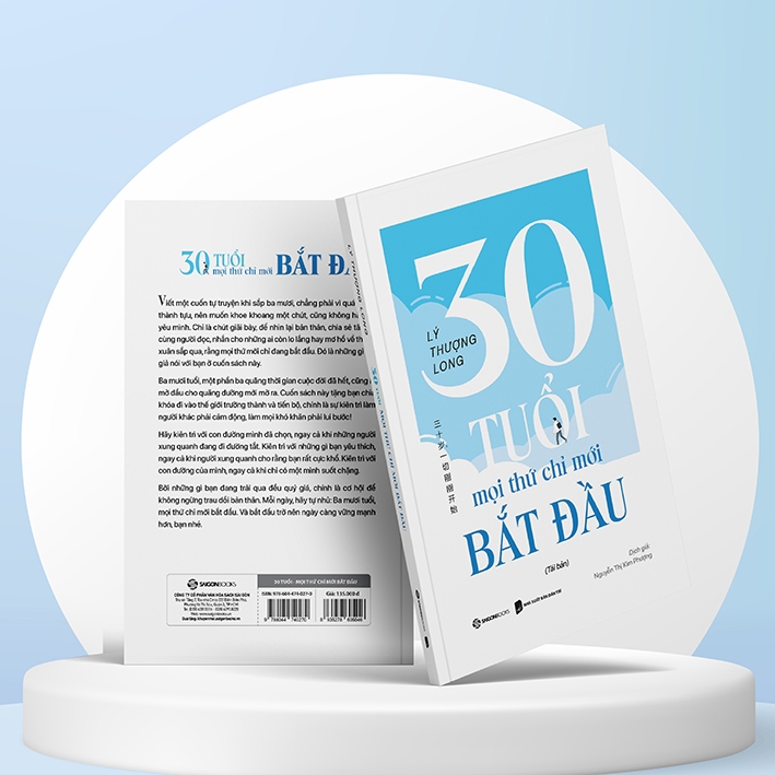 Ảnh Sách - 30 tuổi - Mọi Thứ Chỉ Mới Bắt Đầu - Tác giả Lý Thượng Long 2