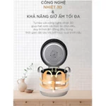Nồi cơm điện Cuckoo 1.8L CR-1095 màu trắng- Công nghệ nhiệt 3D - bản quốc tế tiếng Anh - Hàng chính hãng Cuckoo Việt Nam — ảnh 4