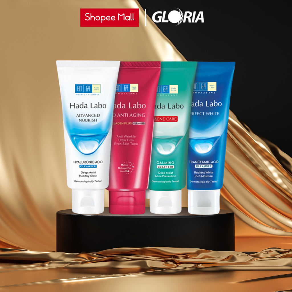 Ảnh Kem Rửa Mặt Dưỡng Ẩm/ Trắng Da/ Chống Lão Hoá/ Ngừa Mụn Hada Labo 80g 3