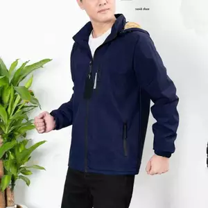 38-83kg Áo khoác gió lót lông nam nữ cao cấp siêu ấm 2 lớp, áo khoác mùa đông nam nữ phủ nano chống gió chống thấm nước