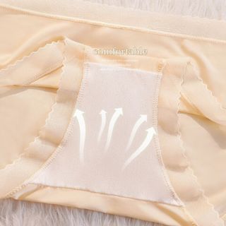 Quần lót nữ lụa băng tàng hình mềm mịn thoáng mát, Quần chíp nữ viền ren sexy quyến rũ DEVARI L369