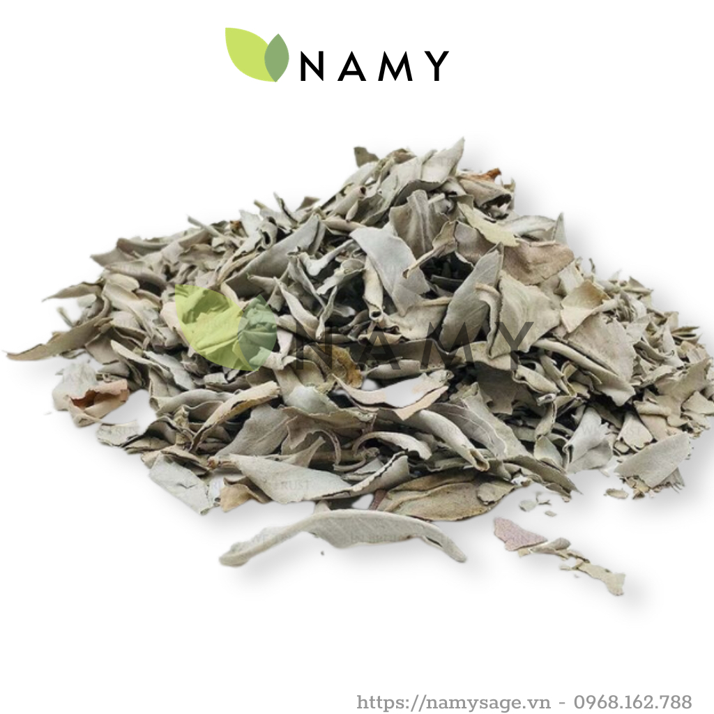 [RẺ NHẤ.T SÀN] Vụn Lá xô thơm trắng Thanh tẩy - White Sage - Thảo mộc ...