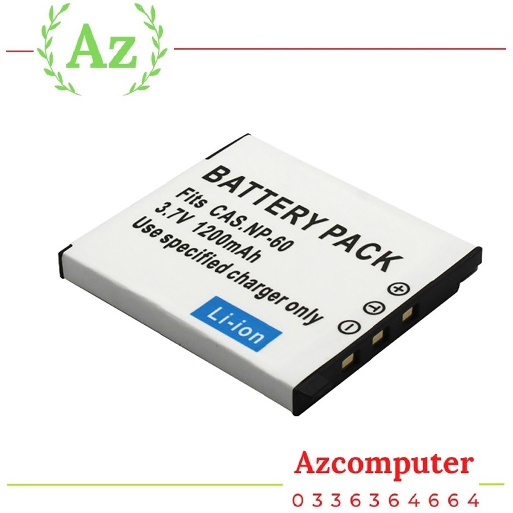 vhbw batteria compatibile con Casio Exilim EX-Z21, EX-Z20, EX-Z22, EX-FS10, EX-S10, EX-Z25, EX-S12, EX-Z19 fotocamera (550mAh, 3,6V, Li-Ion