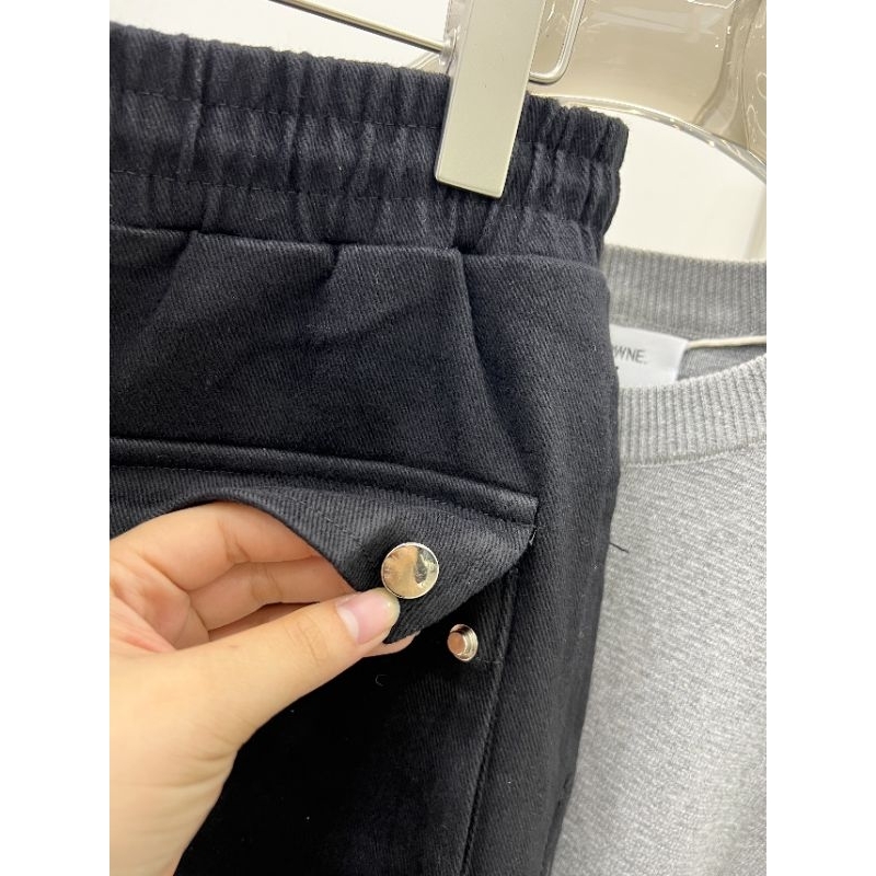 ⚡️[Hight Quality] Quần Rhude Túi Hộp Phối Cúc Bấm Dây Cam Sang Trọng - Phong Cách Street Wear Đường Phố - Chất liệu Kaki