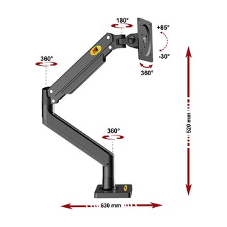 Giá Treo Màn Hình Máy Tính NB G45 [ 22 - 40 Inch ] Tải Trọng 15 Kg / Xoay 360 Độ