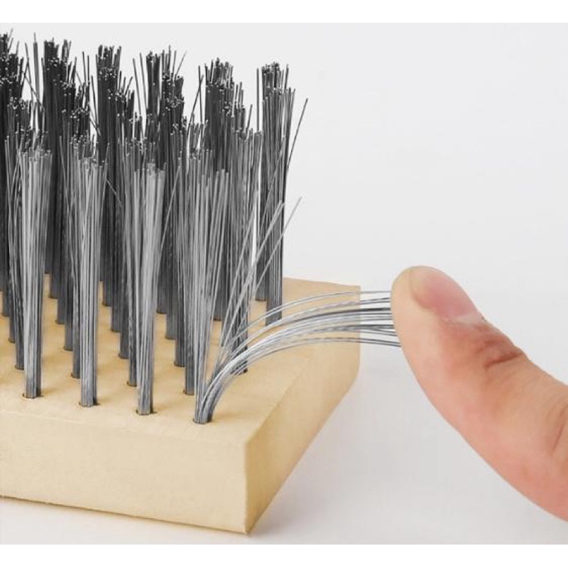 Chổi Sắt Mềm Rửa Rong Rêu 30cm Rửa Sàn Nhà Bể Bơi, Rửa Vách Tường Đa Năng