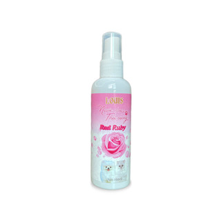 Nước Hoa Cho Chó Mèo Louis Red Ruby 100ml, Xịt Thơm Khử Mùi Thú Cưng Dưỡng Lông Thơm Lâu Chính Hãng