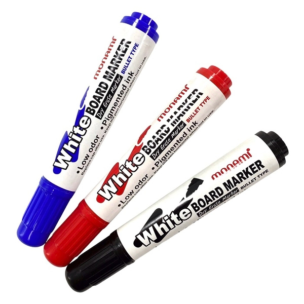 Product image NGUYÊN HỘP 12 CÂY Bút lông viết bảng Monami