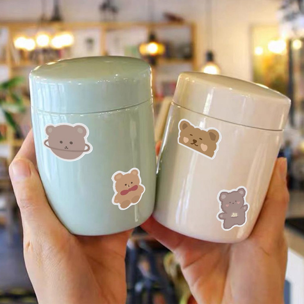 Ảnh Sticker cute dán mũ bảo hiểm  SUNDY Helmets, chống nước,nhiều họa tiết trang trí điện thoại, laptop, vali... 2