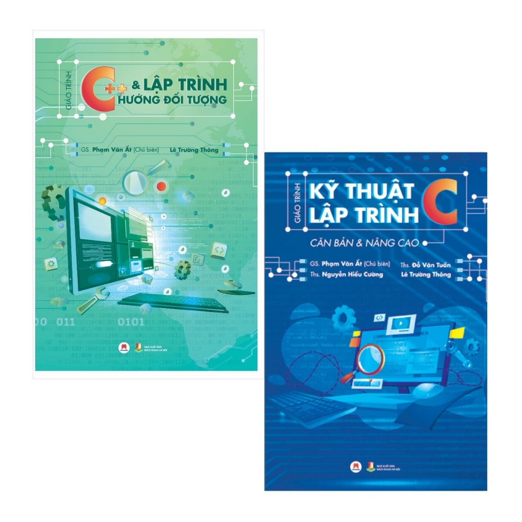 Ảnh Sách - Giáo Trình Kỹ Thuật Lập Trình C Căn Bản Và Nâng Cao + Giáo Trình C++ Và Lập Trình Hướng Đối Tượng - HH 1