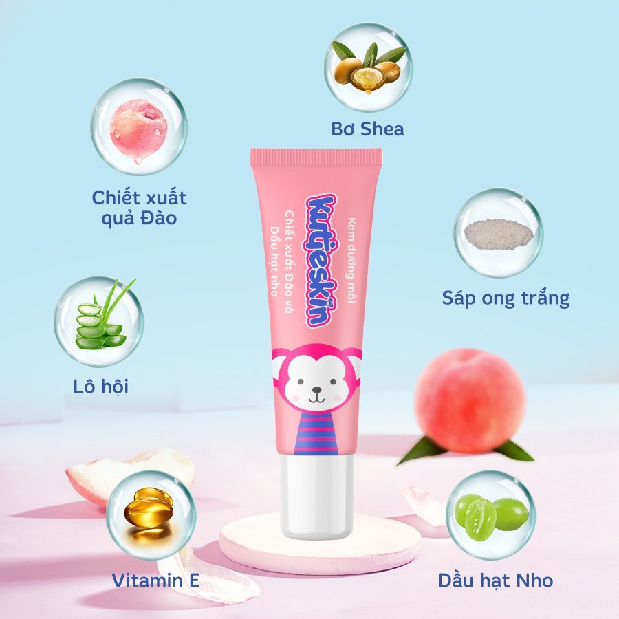 Ảnh Kem/ Son dưỡng môi cho bé Kutieskin - KKM01 4