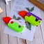 Đồ chơi dao cà rốt 3D phát quang, có đèn
