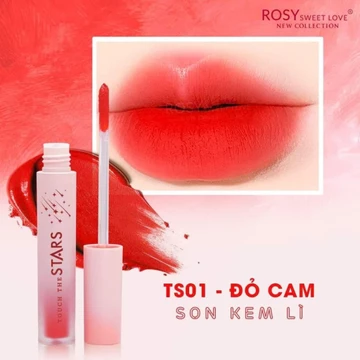 Son kem lì 💕FREESHIP💕 Son kem rosy chính hãng, không chì, an toàn cho môi, Full màu