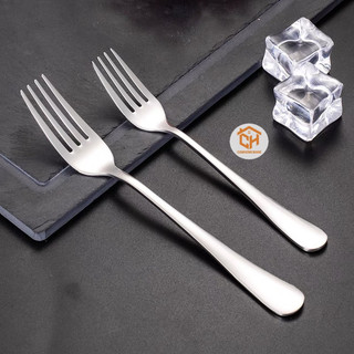 Thìa, Dĩa Cán Quạt Inox Hàng Dày Dặn, Sáng Bóng, Phù Hợp Cho Gia Đình, Trang Trí, Nhà Hàng Cam Homeware