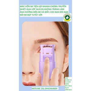 Máy Uốn Mi Nhiệt Tự Động tạo kiểu-kẹp bấm mi tại nhà,phòng trang điểm,salong kiểu mới quý phái 2024