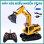 Xe múc , xe Công trình điều khiển bánh XÍCH, pin SẠC