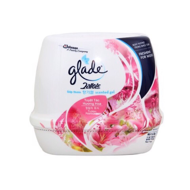 SÁP THƠM GLADE 180G, SÁP THƠM ĐỂ PHÒNG, NHÀ TẮM LAN TỎA HƯƠNG THƠM - VPP QUỐC HUY.