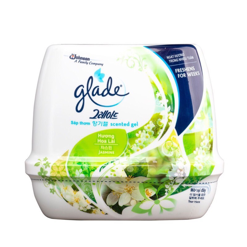 SÁP THƠM GLADE 180G, SÁP THƠM ĐỂ PHÒNG, NHÀ TẮM LAN TỎA HƯƠNG THƠM - VPP QUỐC HUY.