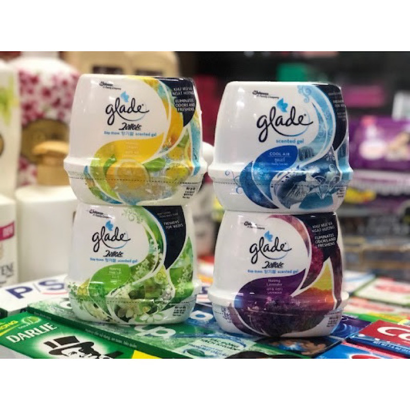 SÁP THƠM GLADE 180G, SÁP THƠM ĐỂ PHÒNG, NHÀ TẮM LAN TỎA HƯƠNG THƠM - VPP QUỐC HUY.