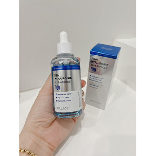 [Wellage] TINH CHẤT CẤP NƯỚC WELLAGE REAL HYALURONIC AMPOULE SERUM