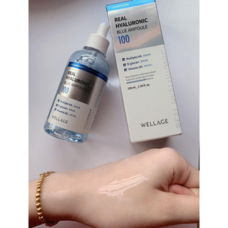 [Wellage] TINH CHẤT CẤP NƯỚC WELLAGE REAL HYALURONIC AMPOULE SERUM
