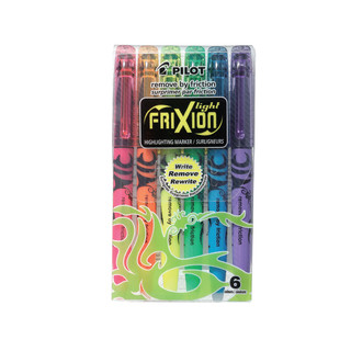 Combo bút dạ quang xóa được Frixion Light SW-FL-S6 (6 màu/hộp)