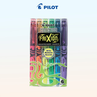 Combo bút dạ quang xóa được Frixion Light SW-FL-S6 (6 màu/hộp)