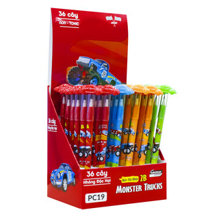 Bút chì khúc 2B Monster Truck Smartkids PC19