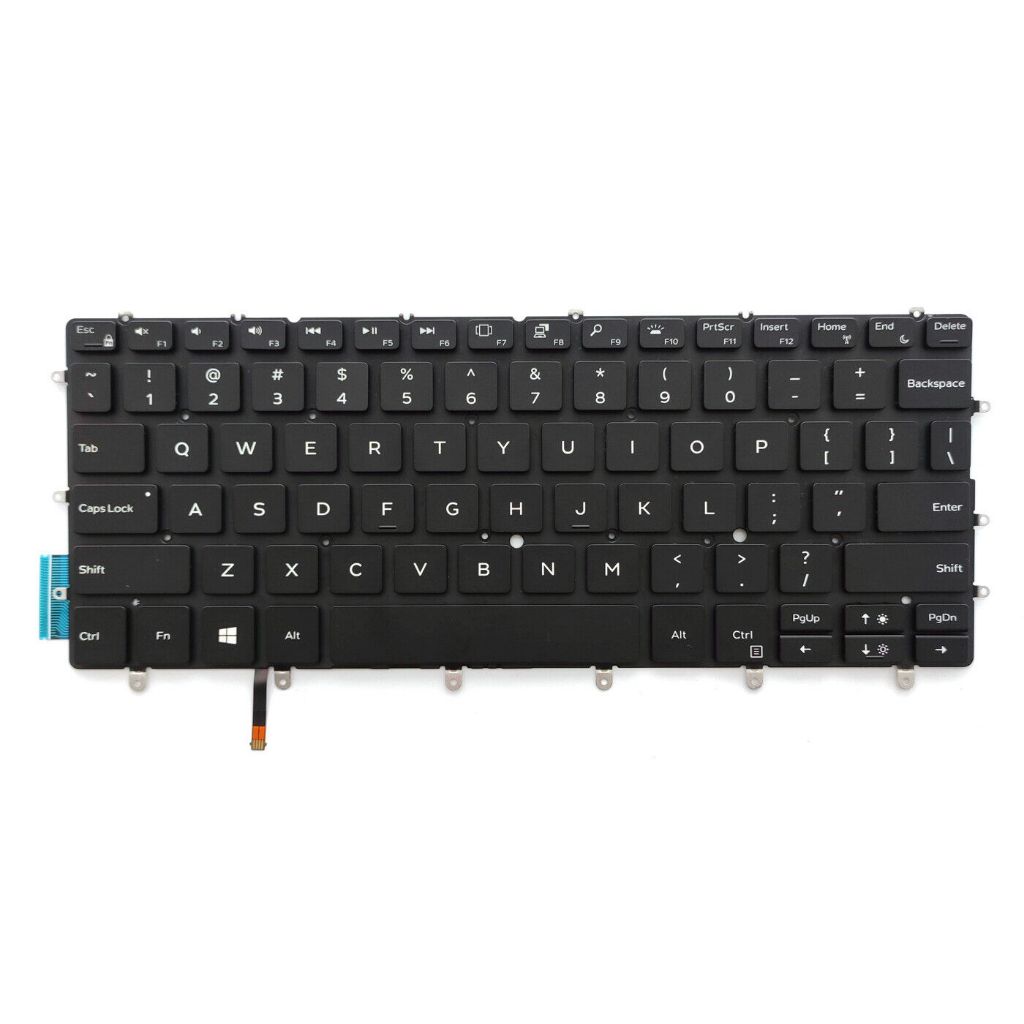Tastiera Retroilluminata Nera UK Per Dell XPS 13-9370 9380 9305 7390 P82G – Bestparts