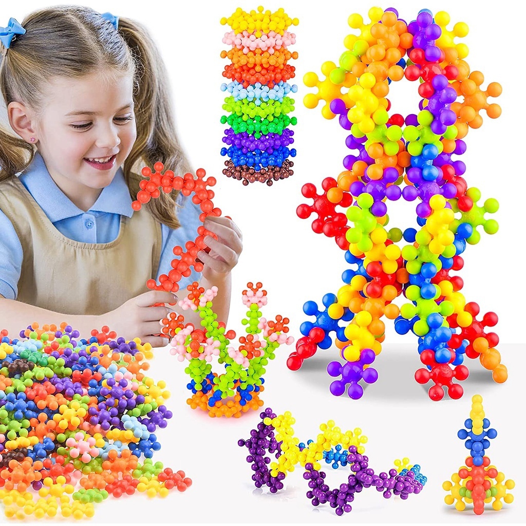 Bộ lắp ghép 3D hình hoa mai 200 và 400 chi tiết, mô hình lắp ráp hoa mai 3D xoay chiều tặng kèm hướng dẫn lắp ráp