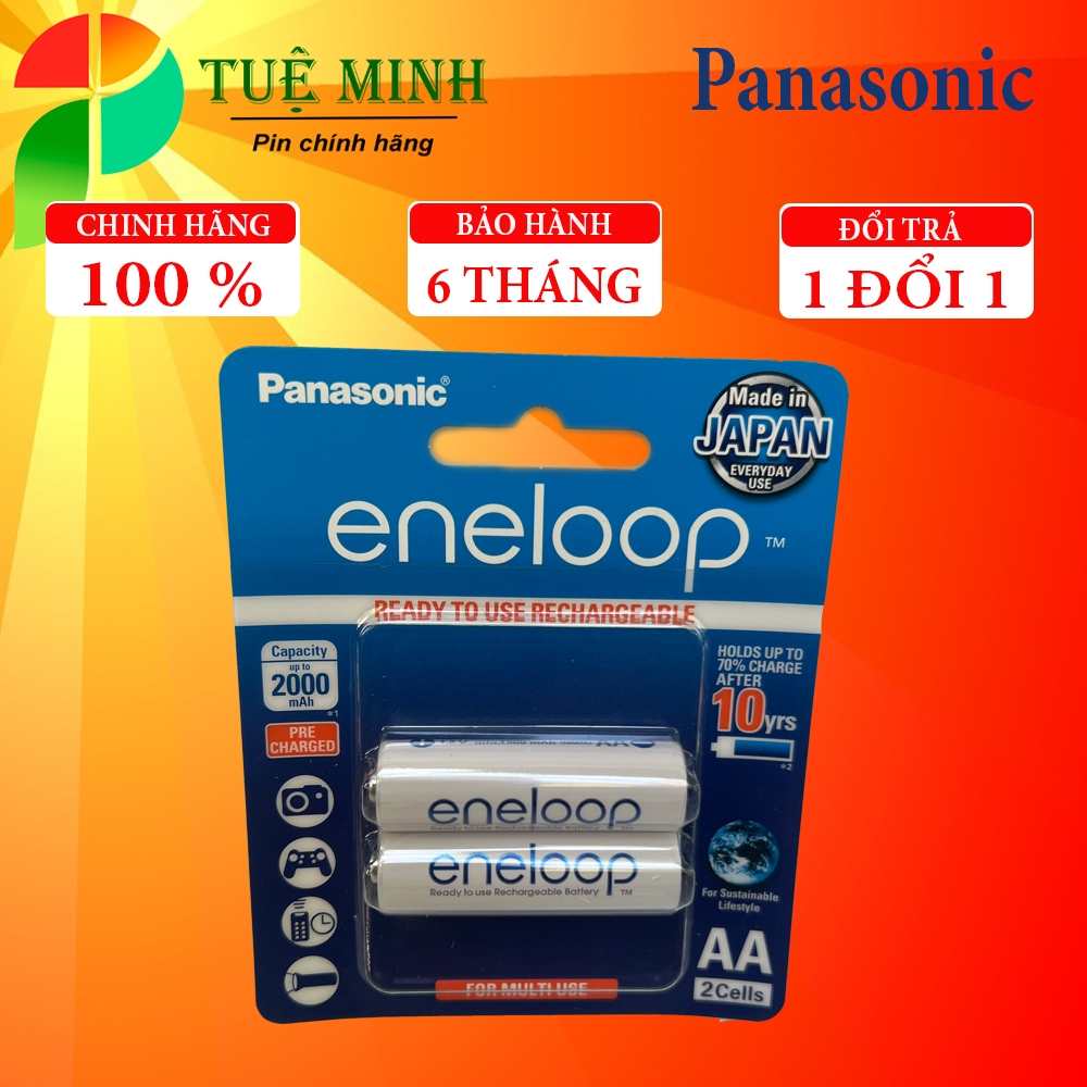 Pin sạc AA, AAA Panasonic 2450mah, 2000mah, 800mah, 650mah Made In ...