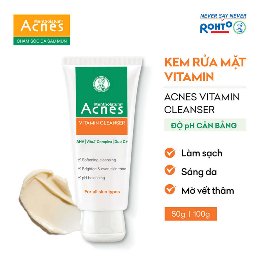 Ảnh Acnes Sữa Rửa Mặt Dạng Kem Và Dạng Gel Các Loại 2