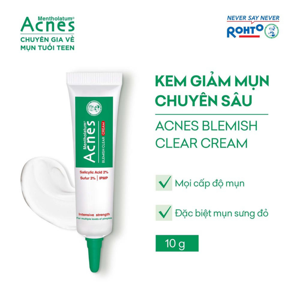 Ảnh Acnes Kem Và Gel Giảm Mụn, Thâm Mụn Chuyên Sâu Sealing Jell / Scar Care / Blemish Clear Cream 1