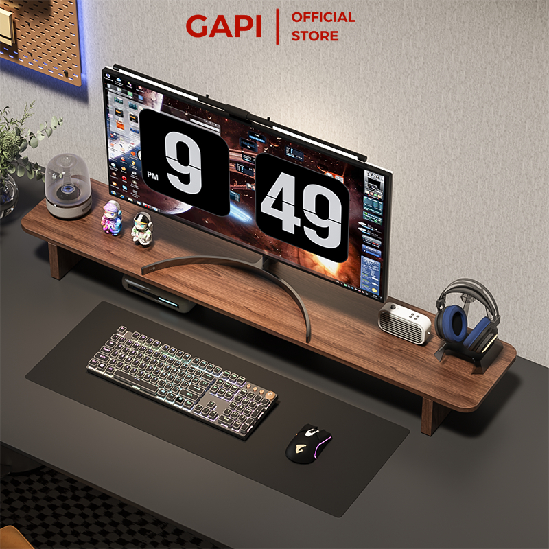 Kệ để màn hình máy tính decor góc làm việc thương hiệu GAPI - GA28 ...