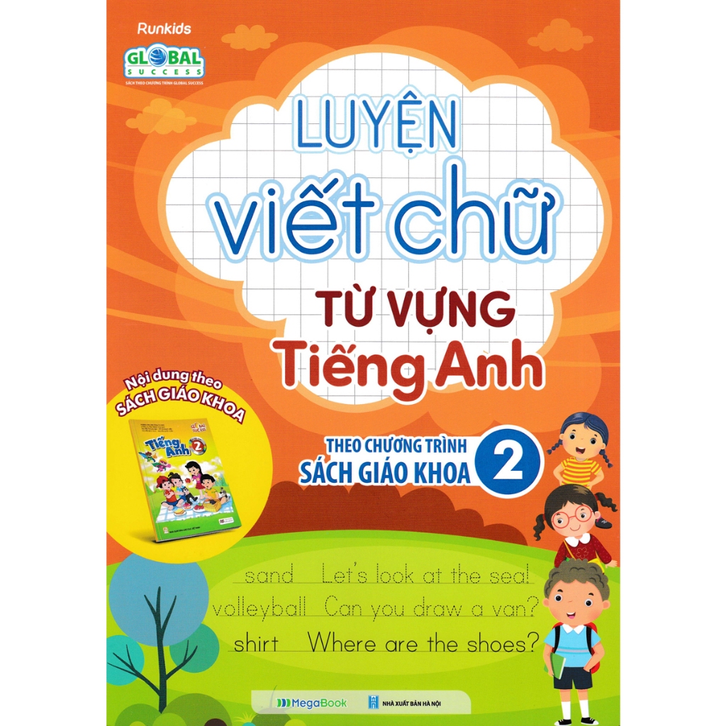 Ảnh Sách - Luyện Viết Chữ Từ Vựng Tiếng Anh Theo Chương Trình Sách Giáo Khoa - MEGA 3