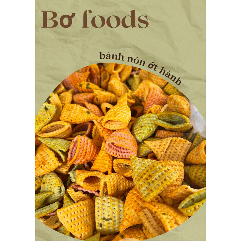 Bánh nón đủ màu - nón lưới sấy hàng loại 1 BƠ FOOD giòn rụm | Shopee ...