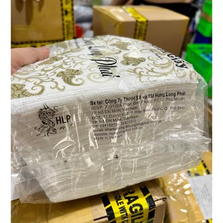 Gói Khăn giấy vuông napkin Hưng Long Phát 100 tờ 31x31