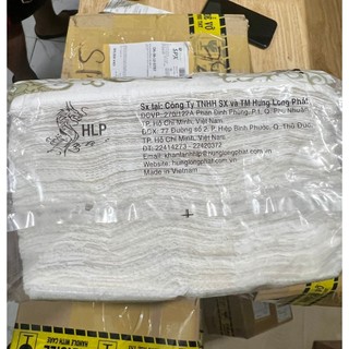 Gói Khăn giấy vuông napkin Hưng Long Phát 100 tờ 31x31