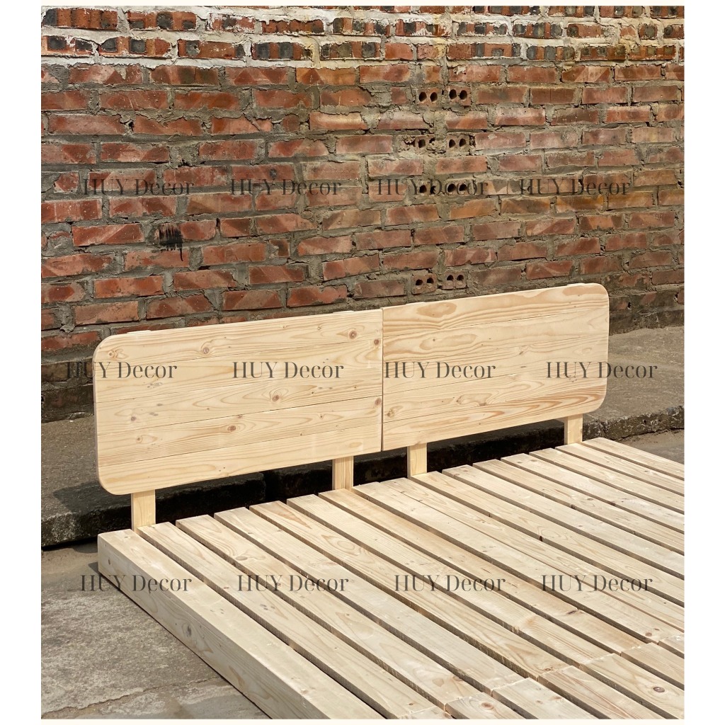 Đầu  Giường Pallet Gỗ Thông Đủ Kích Thước HUY decor | BigBuy360 - bigbuy360.vn