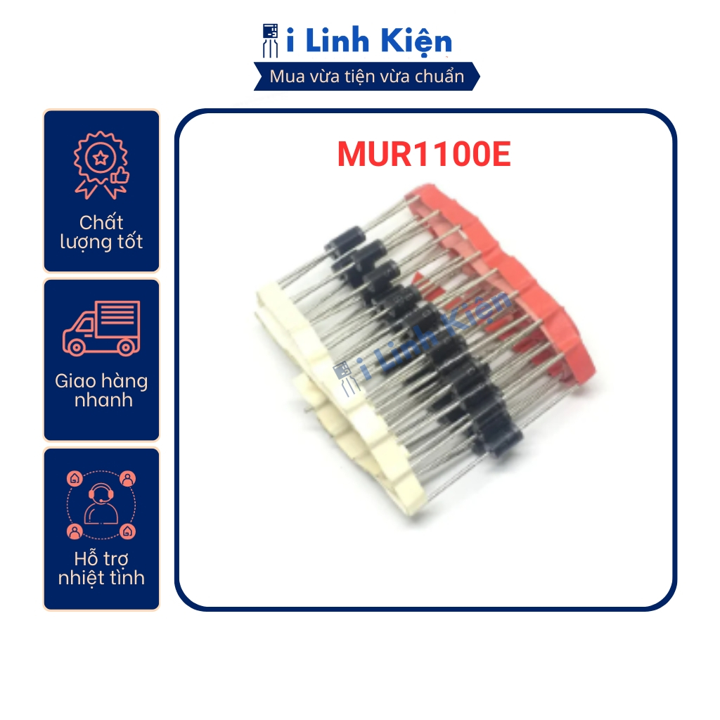 MUR1100E Diode xung 1A 1000V ilinhkien | Shopee Việt Nam