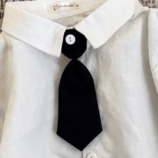 Cavat mix đồ cho bé phối sơ mi, polo năng động nổi bật, Miniumbabyfashion CV1389