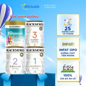Sữa BLACKMORES số 1 2 3 - 900gr