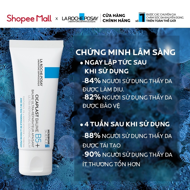 Ảnh Kem dưỡng làm dịu, làm mát, phục hồi da La Roche Posay Cicaplast Baume B5 40ml/ 100ml- AJA'S SKINLAB 3