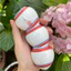 Cóng sứ chim chòe than , chòe lửa hàng Bát Tràng mẫu cầu vòng gắn sẵn tai