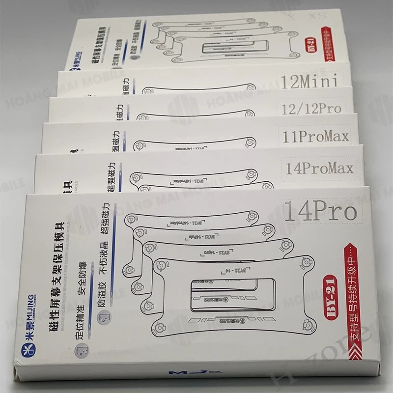 [DCSC] Khuôn vào ron nam châm MIJING BY-21 từ  X đến 14 Pro Max