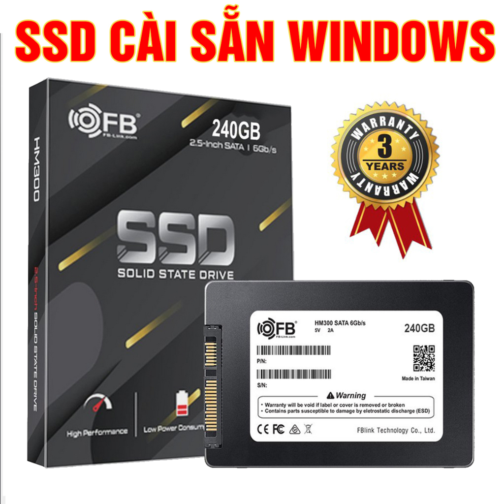 Ổ CỨNG SSD FB-LINK HM-300 256GB- Bảo Hành 3 năm cứng SSD cài sẵn ...